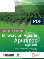 Agenda Regional de Innovación Agraria Apurimac 2021 - 2025