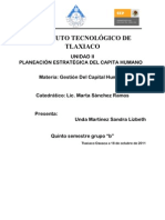 Unidad 2 Planeación estratégica del capital humano