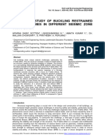 Analytical Study of Buckling Restrained