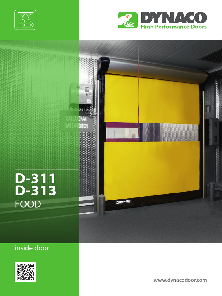 Dynaco D-311 and D-313 Food Doors | PDF | Door | Stainless Steel