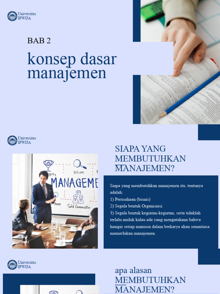 Manajemen Bab 2 | PDF