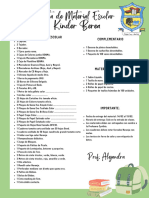 Green Clean School Blank Paper A4 Document