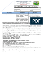 Evaluacion Diagnostica 2024 - Historia 5°