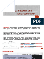 Lecture 8 (Redox Reaction Electrochemistry)