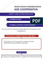 Tema 10 Dereitos Das Persoas Socias e Organización Da Coop