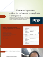 Apresentação Artigo Eletrocardiograma Na Prática Do Enfermeiro em Urgência e Emergência