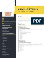 Kamil Gryciuk CV