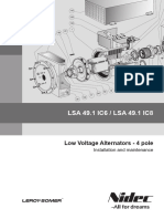 Generatoren Lsa 491 Ic 06 en Lsa 491 Ic 08 Installation and Maintenance en Iss202202 I 4528