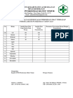 Evaluasi Kesesuaian Peresepan Obat