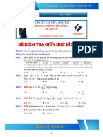 Đề kiểm tra giữa học kì 2 - Số 2 (Đề) (2K7)