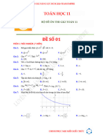 BỘ ĐỀ ÔN THI GK2 TOÁN 11