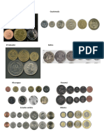 Monedas DE PAISES CENTRO AMERICA