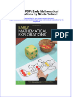 Early Mathematical Explorations by Nicola Yelland Full Chapter