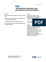 Fernandez Et Al, 2018-Phylogenomics, Diversification Dynamics, and Comparative Transcriptomics Across The Spider