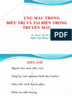 Su Dung Mau Trong Dieu Tri