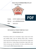 Pertumbuhan Dan Perkembangan Manusia