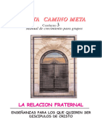 3 Puerta Camino Meta-Las Relaciones Fraternales en La Iglesia