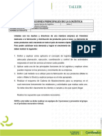 Taller 2 Funciones Principales de La Logística