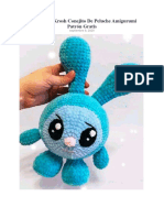 Paso A Paso Krosh Conejito de Peluche Amigurumi Patron Gratis