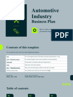 Automotive Industry Business Plan by Slidesgo