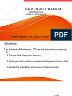 The Pythagorean Theorem Demo JVL