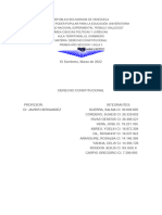 Derecho Contitucional 1er Trabajo