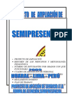 AMPLIACION Semipresencial