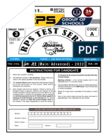 XI N.M. CODE - A Paper - I (Minor Test-3) 29-01-2023