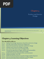 Chapter 4. Product and Service Design