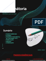 Resumo 3TP Combinatória - 2040 Rosa e 2047 Custódio