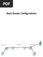 Basic Router Configuration