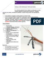 CAT7 SFTP Stranded Data Kablosu