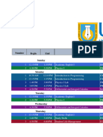 ULAB-Class Routine