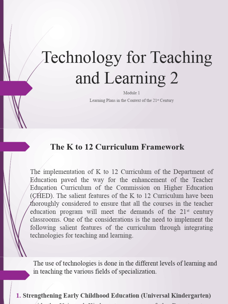 21st Century Learning Plans and Tech | PDF | Curriculum | Learning