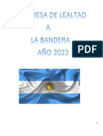 Cuadernillo de La Promesa A La Bandera Parte 1