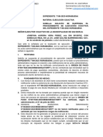 Solicita Suspensión de Procedimiento de Ejecución Coactiva