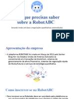 Apresentação Da RobotABC