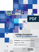 Tipos de Personalidad