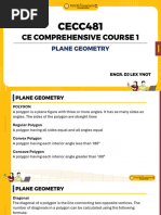 Plane Geometry Wo Solid | PDF | Area | Circle