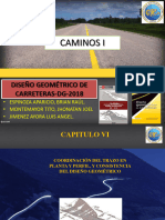 Capitulo Vi (Diseño Geometrico de Carreteras) - Caminos 1