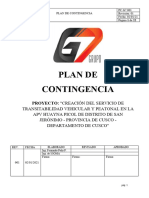 Plan de Contingencia