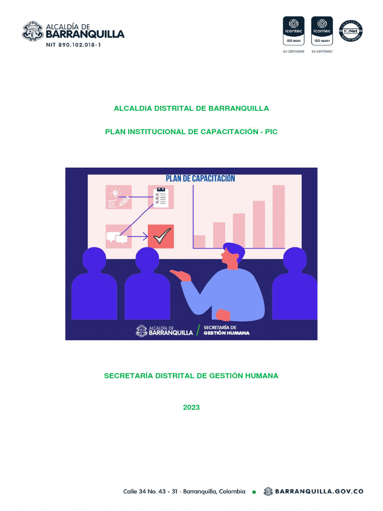 Plan de Capacitación 2023 Barranquilla | PDF | Evaluación | Aprendizaje