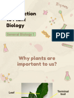 Week 1 Part 2 Introduction To Plant Biology