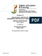 Installation Rules Paper 1 August 2019