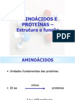 1 - Estrutura - Função Aminoacidos