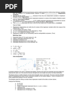 QUIZ (Objectives) Identification: - (Residual)