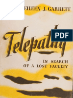 Telepathy in Search of A Lost Faculty - Garrett, Eileen Jeanette