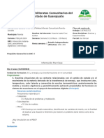 Planclase - Interacción - Materia-Calor, - Pensamiento - Algebraico - y - Tecnología - Semana 5 (11 Marzo - 15 Marzo)