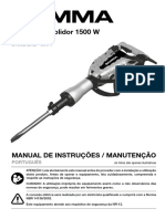 g1952 Manual Martelo Demolidor 1500w Comprimido