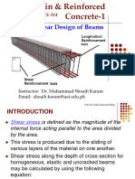 Shear Deisng of Beams-1